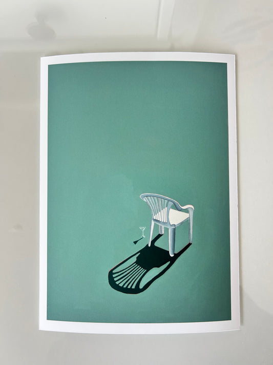 Family bbq Print