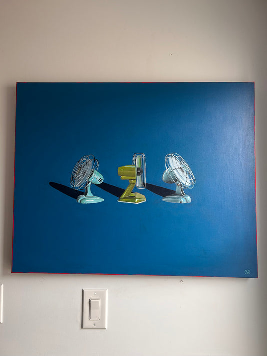 White Noise Original Painting