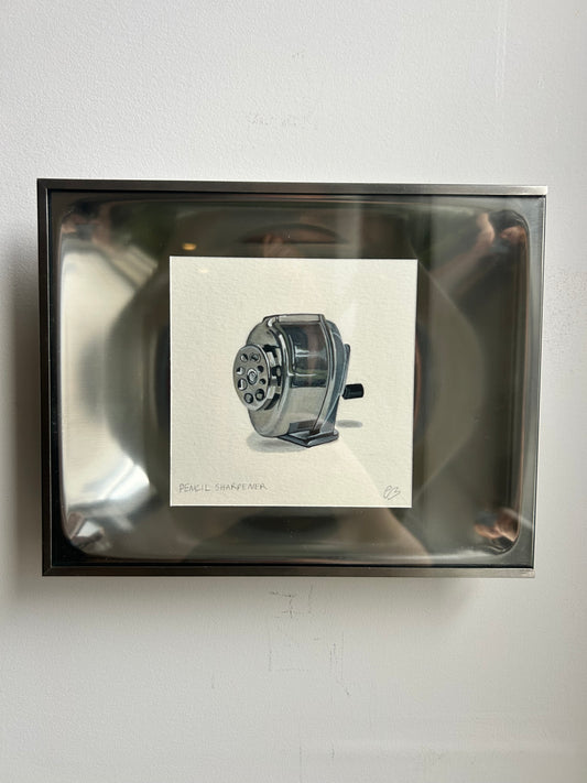 Pencil Sharpener in Vintage Chrome Frame